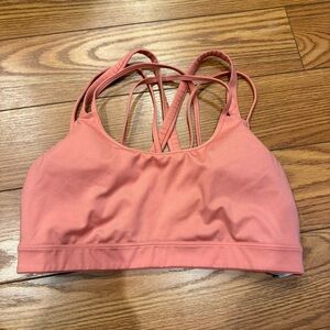 Victoria's Secret Coral Strappy Sports Bra